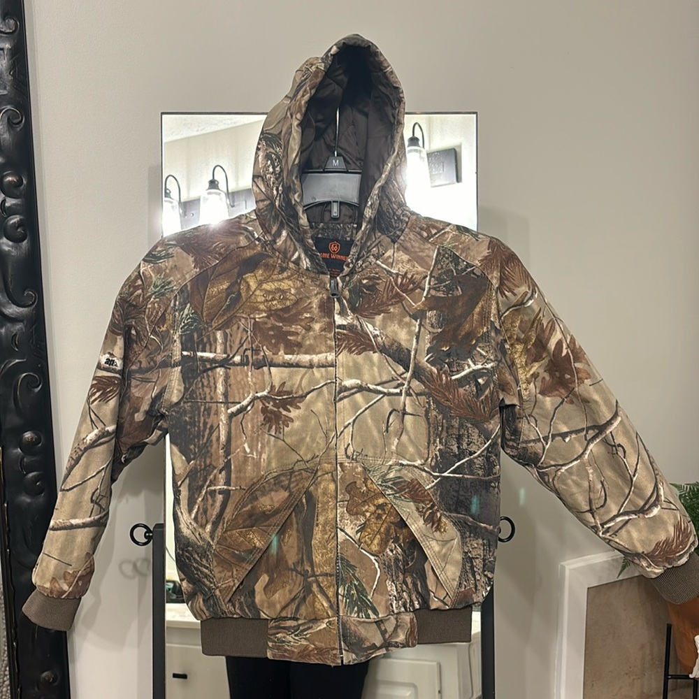 Game winner camo youth hunting jacket